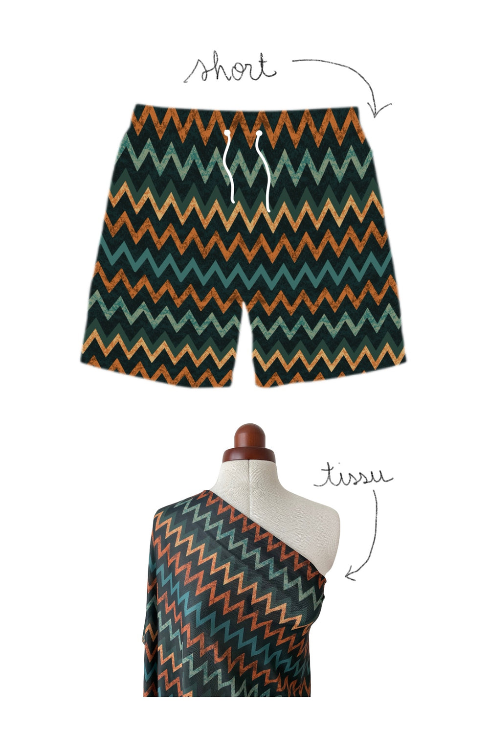 short de bain