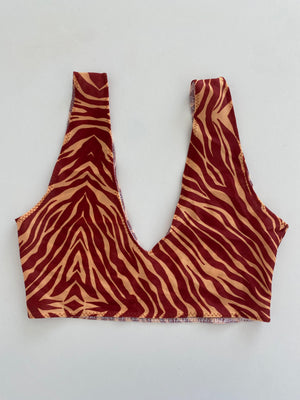 Brassière - XL - Zébré
