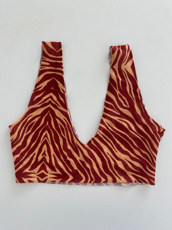 Brassière - XL - Zébré