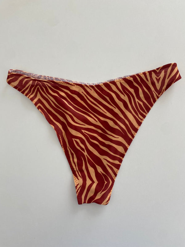 Bas taille basse - S - Zébré
