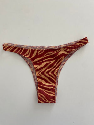 Bas taille basse - XS - Zébré