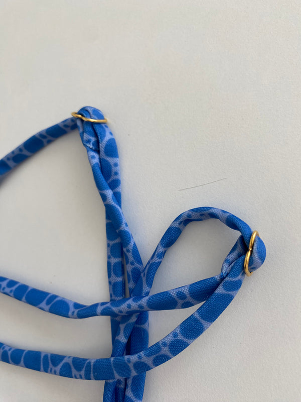 Une pièce réglable - M - Bleu