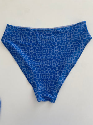 Bas taille haute - M - bleu